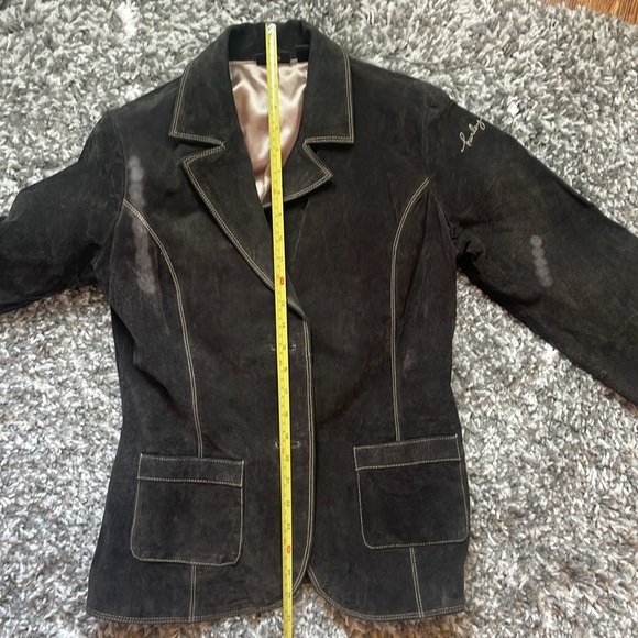NWT Hurley Brown Suede Leather Jacket - Picture 15 of 15
